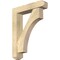 Ekena Millwork Westlake Craftsman Rough Sawn Bracket w/ Offset Brace, Douglas Fir, 6"W x 26"D x 34"H BKT0604X26X34WTL04RDF - alternate 1